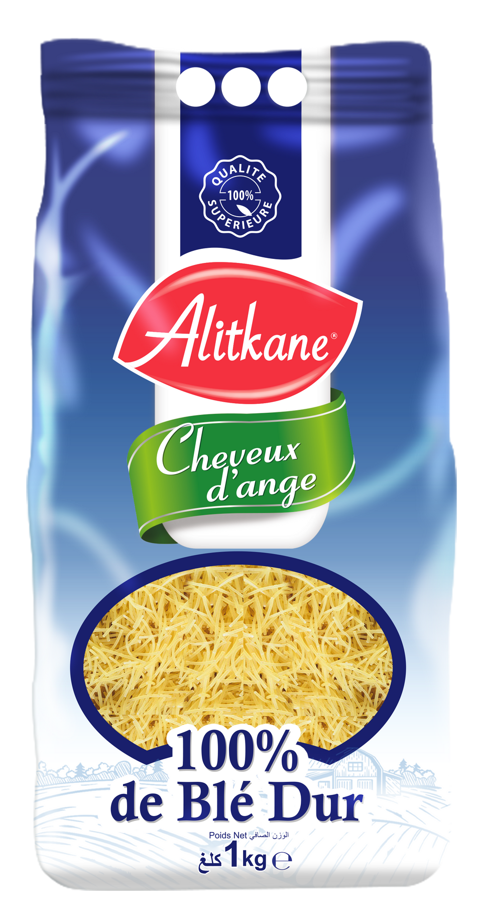 Cheveux D'ange extra Fin Alitkane 1KG - 6 unités