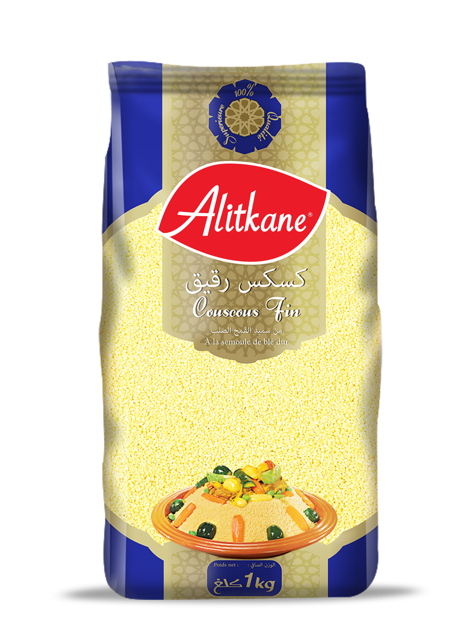 Couscous Fin 1KG Alitkane - 15 unités