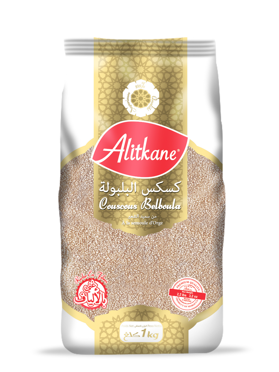 Couscous d'orge alitkane 1KG - 15 unités