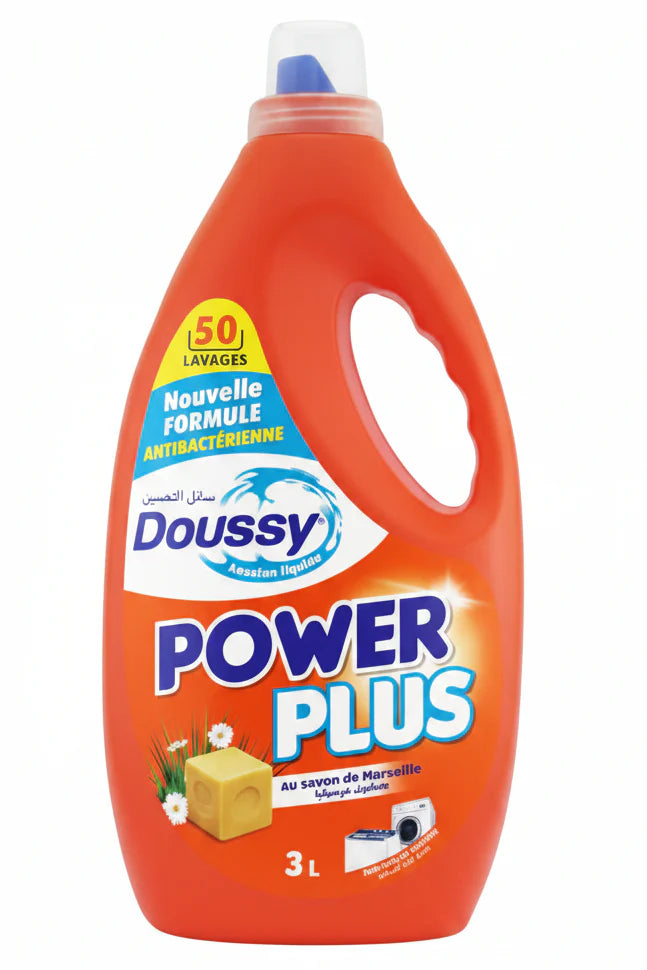 Détergent liquide Doussy Power Plus Orange 3L x4