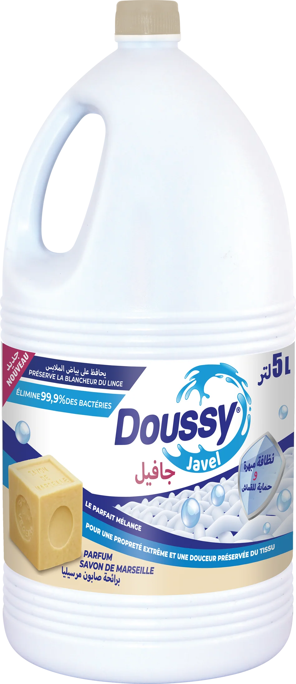 Eau de javel Doussy S. Marseille 5L x3