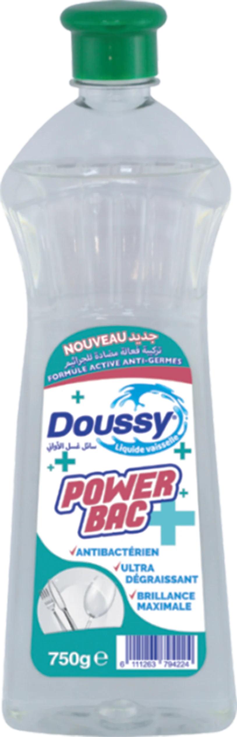 Lave vaisselle Doussy 750g Antibactérien x12