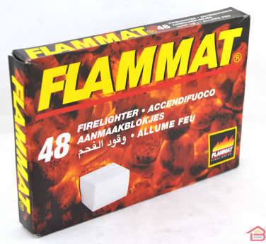 Allume-feu Flammat 48 cubes (pétrole) - 24 unités