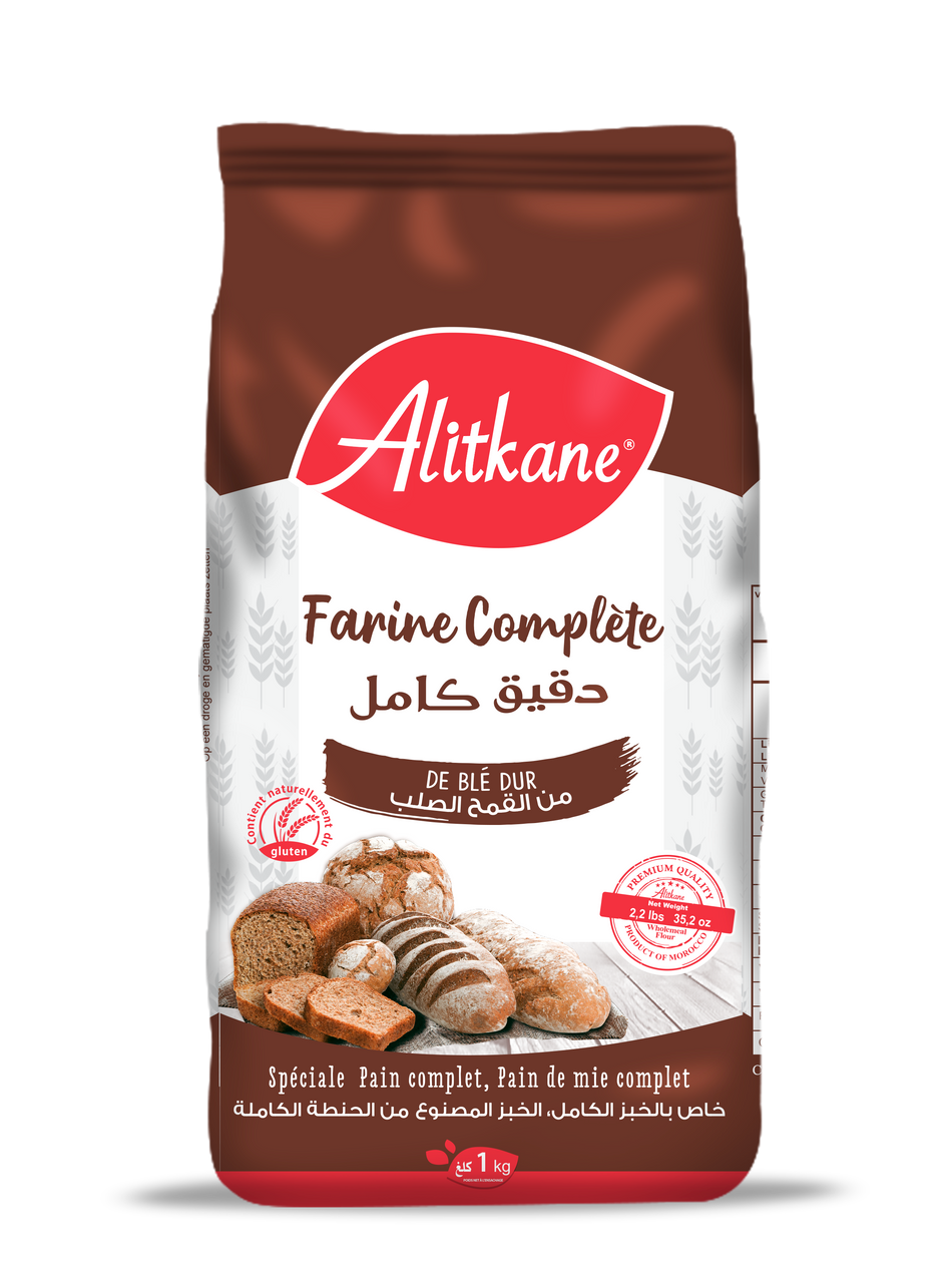 Farine Complete Alitkane 1KG - 10 unités