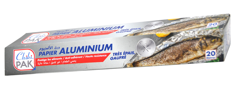 Chikipak 20m aluminum foil - 40 units