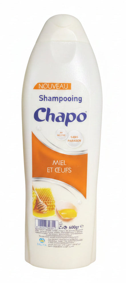 Shampoing Chapo Miel & Œufs 600g X14