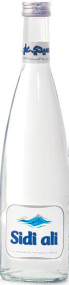 Eau Minérale Naturelle Sidi Ali en Verre 75cl*10
