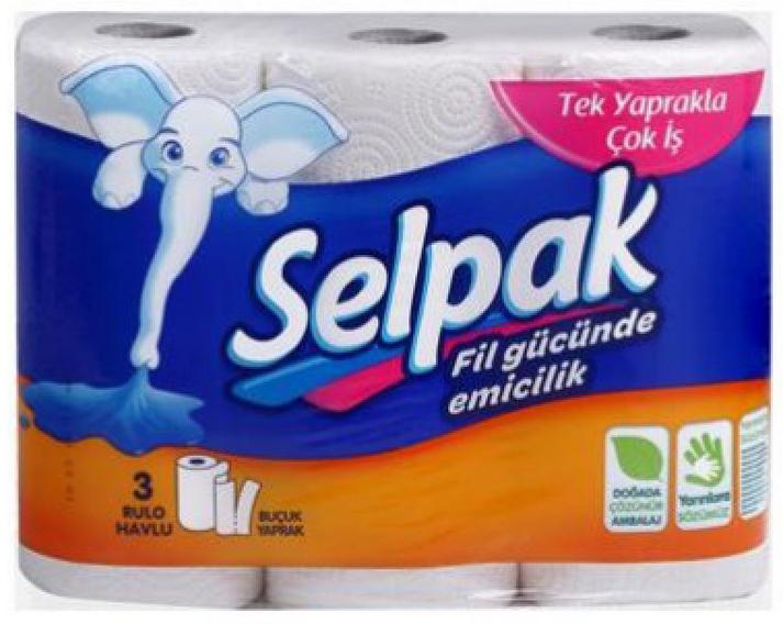 3 Essui Tout Super Absorbants Selpak