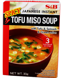 SOUPE DE TOFU SPICY 30G S&B 1745 *6
