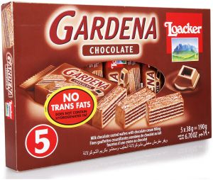 5 GARDENA CHOCO  LOACKER 38G X 18