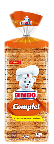 PAIN DE MIE COMPLET Bimbo 430G  *10