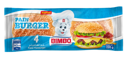 BURGER 4 Bimbo 220g *10