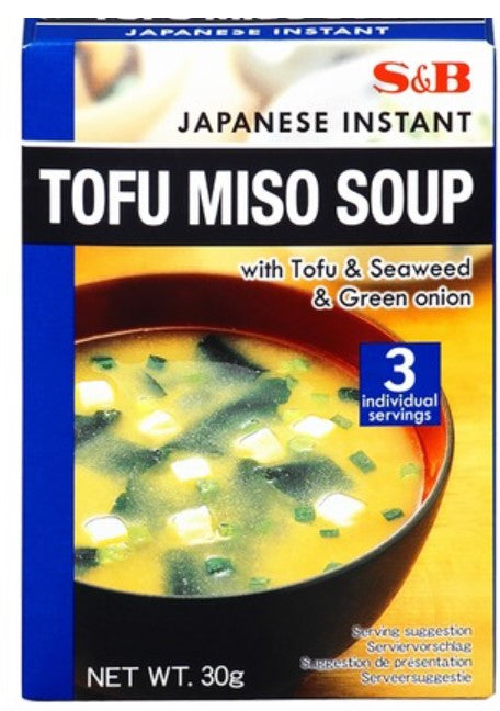 SOUPE DE TOFU MISO 30G S&B 1738 *6