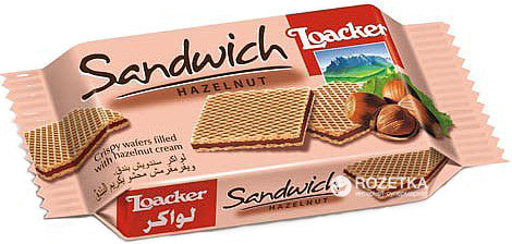 GAUFRETTE NOISETTE 75G X 28