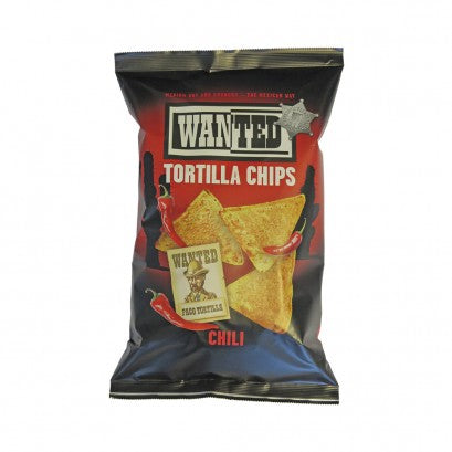 TORTILLA CHIPS CHILI WANTED 200G X 10
