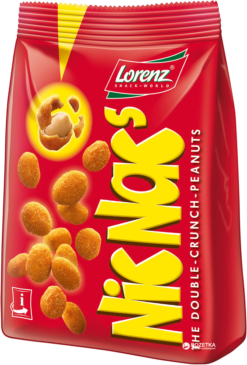 NIC NAC'S SACHET 125G X14