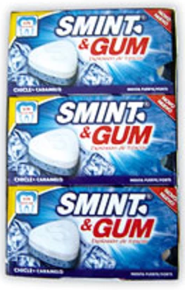 SMINT&GUM STRONG MINT SS 8 PIECES*18