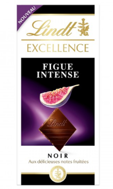 LINDT EXCELLENCE FIGUE INTENSE 100G*20