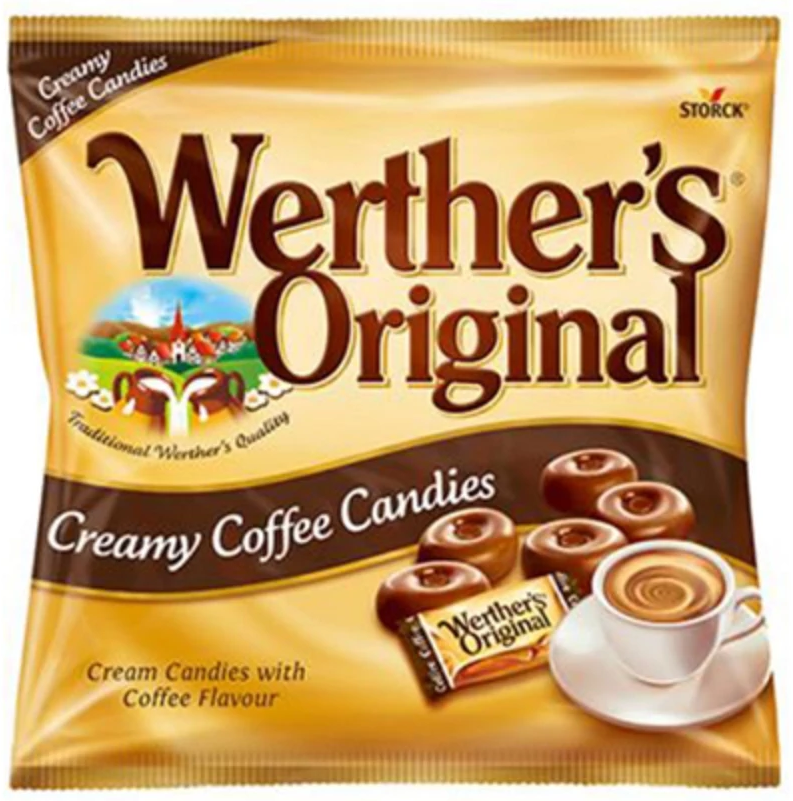 WERTHERS ORIGINAL COFFEE 125 G*12