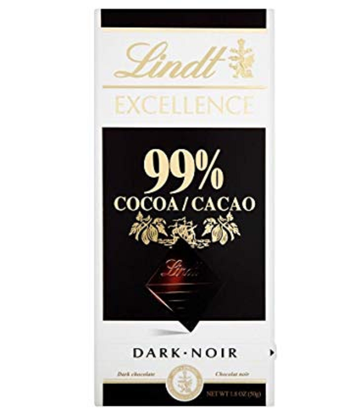 LINDT EXCELLENCE NOIR 99% 50G*18