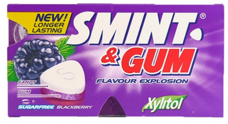 SMINT&GUM BLACKBERRY SS 8 PIECES*18
