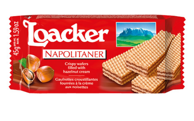 BAR CHOCOLAT CHOCO-NAPOLITAIN 54G LOACKER*12
