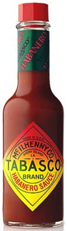 TABASCO HABANERO SAUCE BTLE 60ML *72