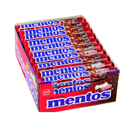 MENTOS FRESH COLA 38 G *20