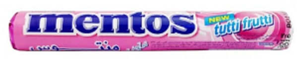 MENTOS TUTTI FRUTTI38 G*20