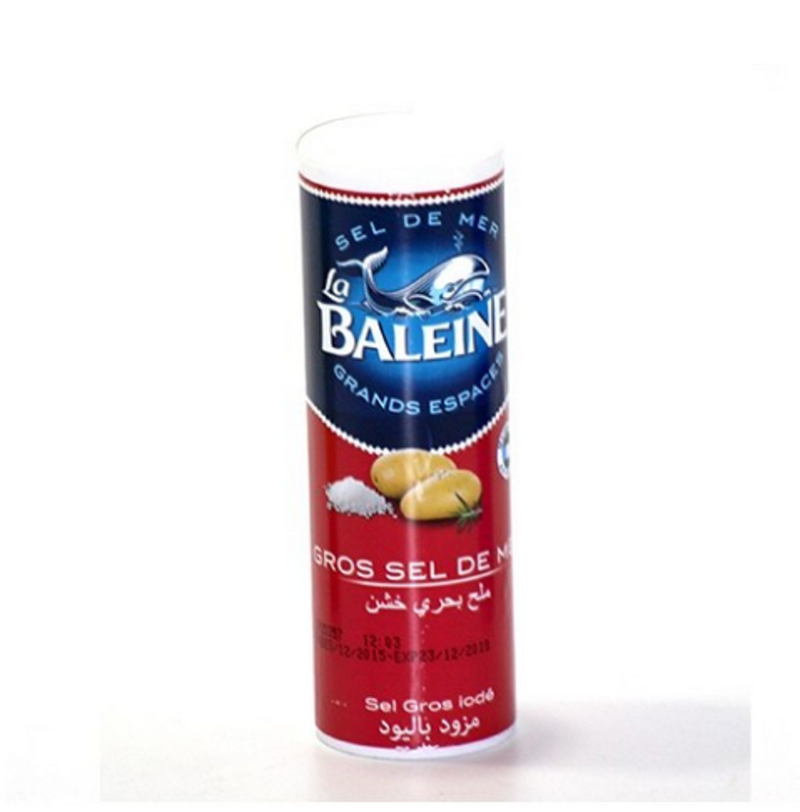 GROS SEL DE MER 250GR LA BALEINE *20