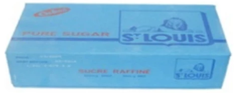 DOMINOS BLANCS BOITE BLEUE 1 KG *25