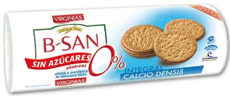 BISCUITS BIOSAN CALCIO PLUS SANS SUCRE 180 G *24