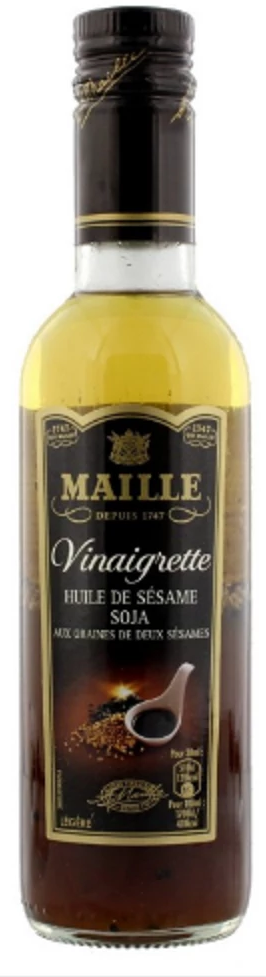 VINAIGRETTE LEGERE HUILE DE SESAME SOJA MAILLE 36CL *6