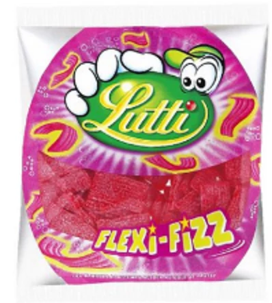 FLEXI-FIZZ FRAISE 225G LAMY LUTTI*24
