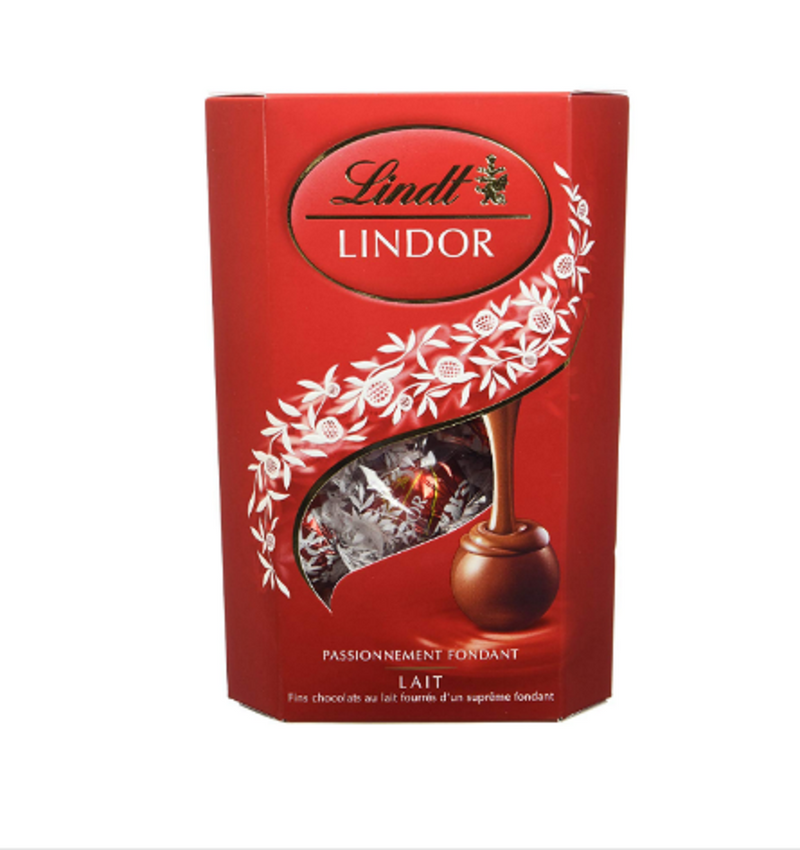 BOITE LINDOR LAIT 200G*8