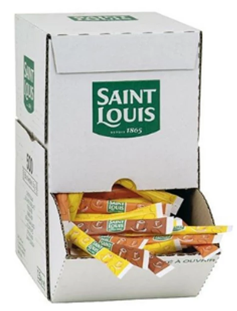 500 BUCHETTES 5G SUCRE BLANC SAINT LOUIS *1