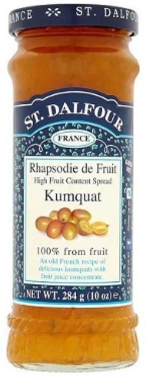 SAINT DALFOUR KUMQUAT SANS SUCRE 284 G *24