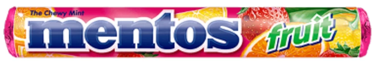 MENTOS FRUIT 38 G *20