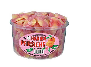 HARIBO PEACHES 1KG*1