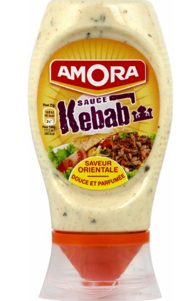 SAUCE KEBAB AMORA 256G *8