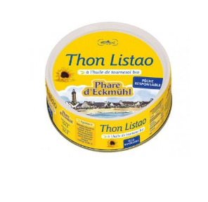 THON 160G HUILE DE TOURNESOL ENTIER LISTAO *24