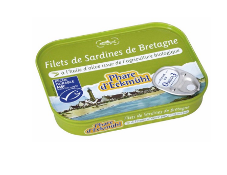 FILETS DE SARDINES HUILE D'OLIVE 100G *17