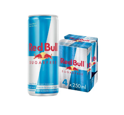 RED BULL ENERGY DRINK 25 CL SANS SUCRE X 4 *6