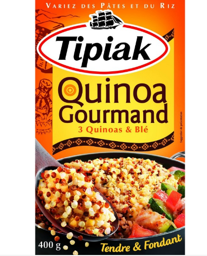 QUINOA GOURMAND 400G TIPIAK *12