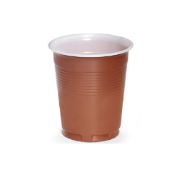 100 GOBLETS PLASTIQUES /BICOLOR 160/170CC VENDING *30