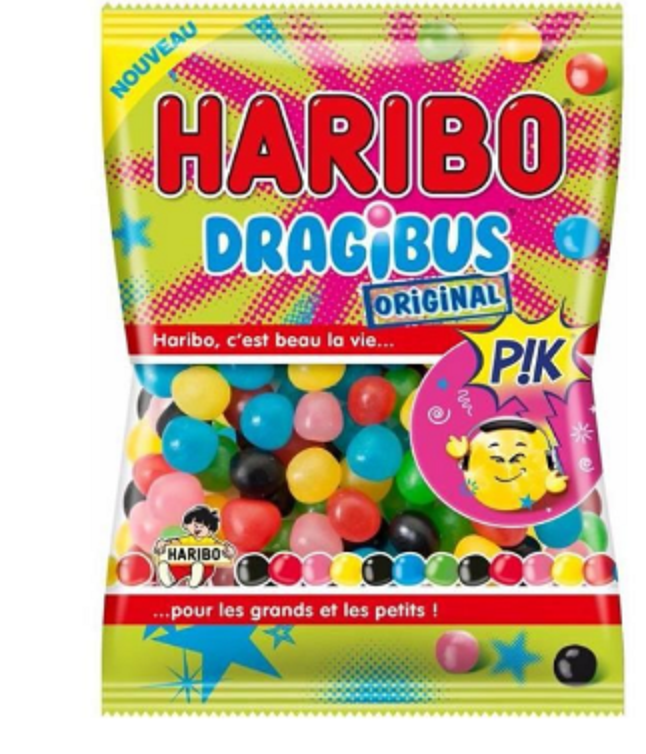 HARIBO SACHET DRAGIBUS PIK120G*24