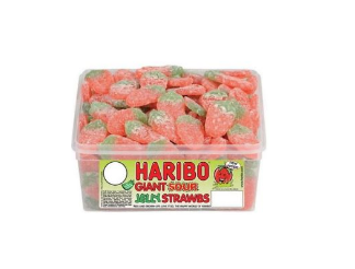 HARIBO BIG STRAWBERRY 1KG*1