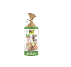 BROWN RICE CAKE CHIA&QUINOA 120G RICE UP 0033 SS GLUTEN*12