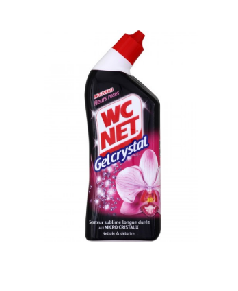 WC NET GEL CRYSTAL FLEURS ROSES 750ML * 12