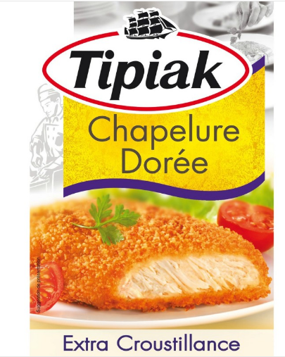CHAPELURE DOREE 250 G TIPIAK *12